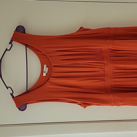 Boden orange jersey sundress euc! - Picture 4 of 10